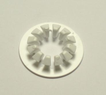 Rosette weiß oder schwarz