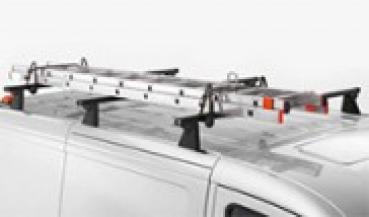 Leiterhalter für Transport auf dem Fahrzeugdach