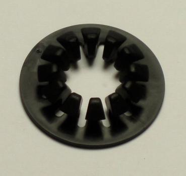 Rosette weiß oder schwarz