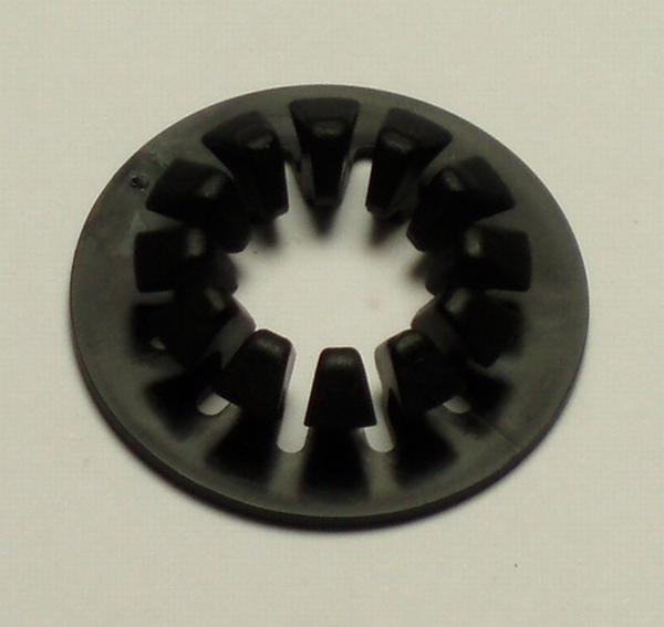 Rosette weiß oder schwarz